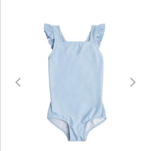 Minnow Girls Peri Blue Crossover One Piece size 1